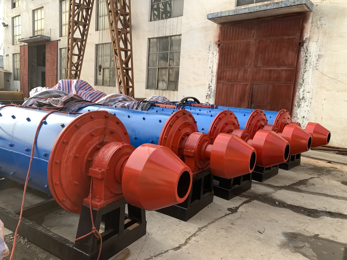 Representative ball mill image from the Gongyi machinery supply network